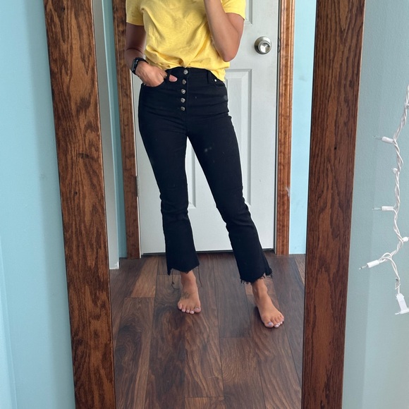 Mother Denim Insider Crop Step Fray - Picture 2 of 11